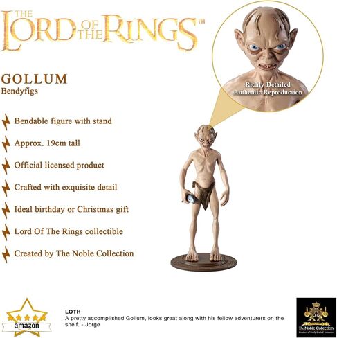 BendyFigs Lord of The Rings Gollum in Saudi Arabia