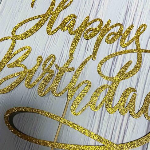 غلاف كعكة عيد ميلاد سعيد من JIEEIN لديكورات حفلات أعياد الميلاد، لامع فضي على الوجهين in Saudi Arabia