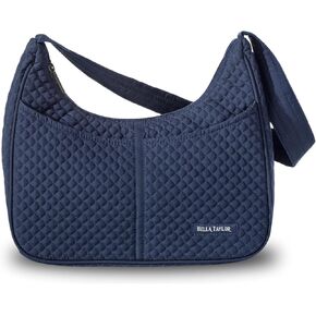 Bella Taylor Blakely Hobo Shoulder Bag for Women | Lightweight Multi Compartment Purse with Pockets in Kuwait