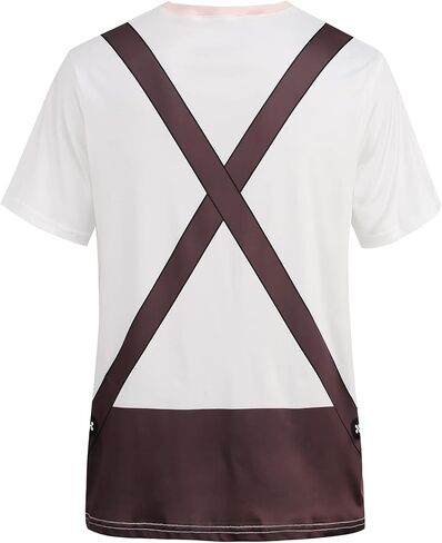 yolsun Oktoberfest Men's Short Sleeve Bavarian German Lederhosen T-Shirt Costume in Kuwait