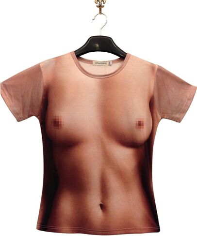 تي شيرت Thuizen الرجالي ثلاثي الأبعاد ذو العضلات العارية المضحكة in Kuwait