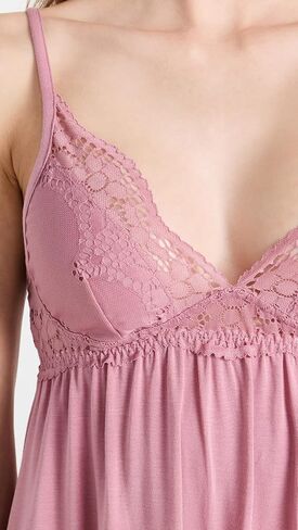 Eberjey Women's Beatrix Plunge Chemise in Saudi Arabia