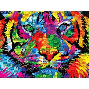 Cra-Z-Art - RoseArt - Kodak Premium Mosaics - شاحنة بيك أب أمريكية - أحجية الصور المقطوعة 750 قطعة in Kuwait