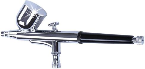 تيمبرتيك فرشاة هوائية مزدوجة المفعول تعمل بالجاذبية مع AG-130K وفرشاة هوائية AG-134K من سايد فيد، خرطوم البخاخة، فوهات 0.2/0.3/0.5 ملم للرسم in Kuwait