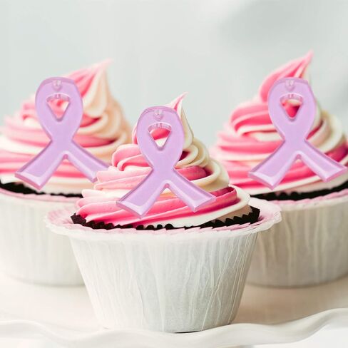 2 Pieces Ribbon Silicone Keychain Mold Silicone Awareness Keychain Mold with Hole Breast Cancer Awareness Keychain Fondant Mold for DIY Cupcake Chocolate Ice Cube Pudding Soap Clay Crafts in Saudi Arabia
