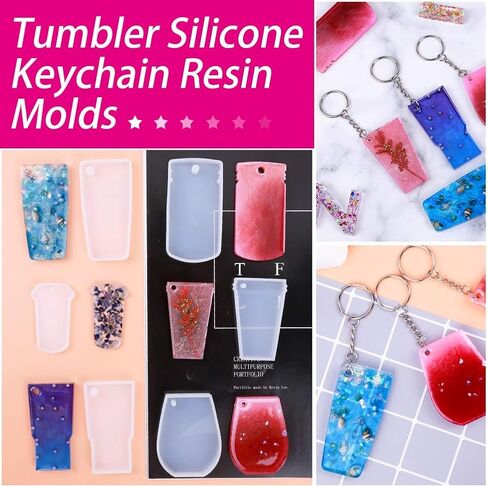 قوالب سلسلة مفاتيح من الراتنج بتصميم حروف ابجدية من انيزوس، قوالب مجوهرات راتنج من السيليكون مع سلاسل مفاتيح لصب الراتنج وصنع سلاسل المفاتيح in Kuwait