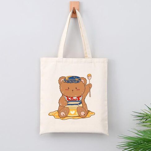 Cute Bear Iron on Decals for Clothing Fabric,Heat Transfer Stickers Vinyl Patches for DIY Couple Clothing T-Shirt Sportswear Hats Gloves Scarves Backpack Canvas Bags Tablecloths Pillow in Kuwait