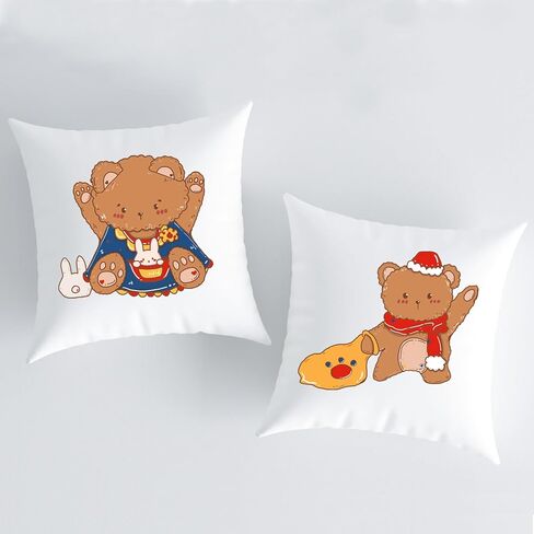 Cute Bear Iron on Decals for Clothing Fabric,Heat Transfer Stickers Vinyl Patches for DIY Couple Clothing T-Shirt Sportswear Hats Gloves Scarves Backpack Canvas Bags Tablecloths Pillow in Kuwait