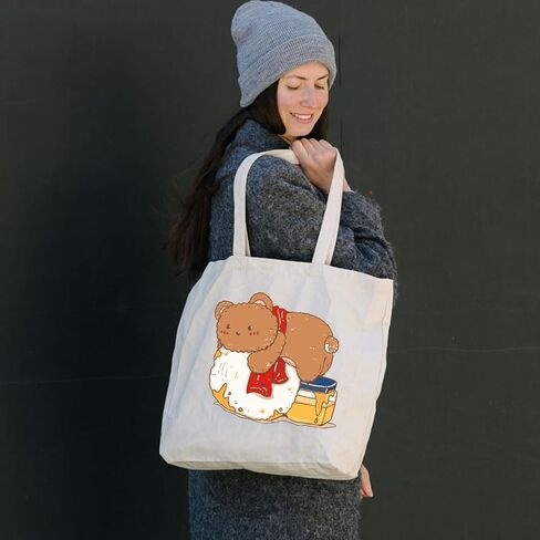 Cute Bear Iron on Decals for Clothing Fabric,Heat Transfer Stickers Vinyl Patches for DIY Couple Clothing T-Shirt Sportswear Hats Gloves Scarves Backpack Canvas Bags Tablecloths Pillow in Kuwait