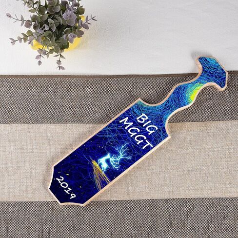 مجداف نسائي خشبي 17 انش، مجداف يوناني من الخشب الصلب غير المصقول in Kuwait