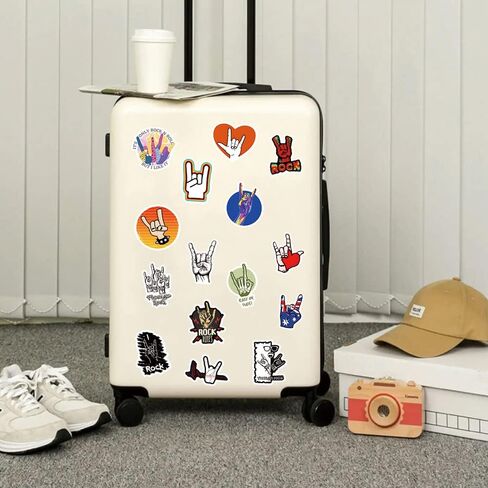 64 جهاز كمبيوتر شخصى ملصقات الصخور الكرتون الكتابة على الجدران جماليات الفينيل الشارات للماء للأطفال البالغين المراهقين لحفلة عيد ميلاد لوازم الديكور الهدايا لخوذة الكمبيوتر المحمول زجاجة مياه يومية سكرابوكينغ in Kuwait