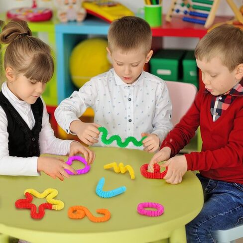 26pcs البوب ​​أنابيب بطاقات عيد الحب للأطفال المدرسة الفصول الدراسية تبادل مضحك الحسية تململ اللعب هدايا معايدة عيد الحب للأطفال الصغار الفتيان الفتيات عيد الحب هدايا عيد الحب علاج حقيبة السائبة in Kuwait