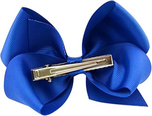 HLIN Toddler Girls 6PCS Hair Bow Clips Matching American Girls Doll & Girls (6inch ×2, 4.5inch ×2, 3inch ×2)… in Kuwait