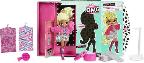 L.O.L. Surprise! O.M.G. Lady Diva Fashion Doll with 20 Surprises in Saudi Arabia