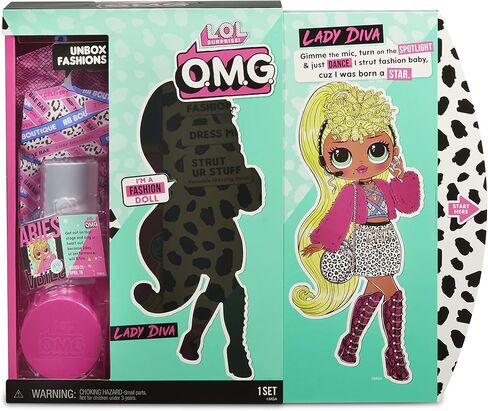 L.O.L. Surprise! O.M.G. Lady Diva Fashion Doll with 20 Surprises in Saudi Arabia