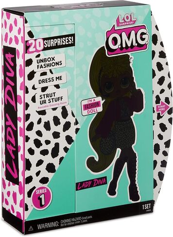 L.O.L. Surprise! O.M.G. Lady Diva Fashion Doll with 20 Surprises in Saudi Arabia
