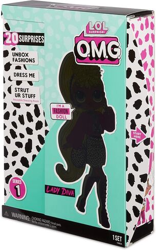 L.O.L. Surprise! O.M.G. Lady Diva Fashion Doll with 20 Surprises in Saudi Arabia