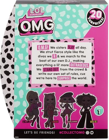 L.O.L. Surprise! O.M.G. Lady Diva Fashion Doll with 20 Surprises in Saudi Arabia