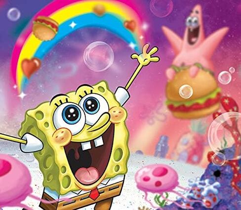 Spongebob Squarepants - 3 in 1 Jigsaw Puzzles for Kids. Great Birthday & Educational Gifts for Boys and Girls. Colorful Pieces Fit Together Perfectly. Great Preschool Aged Learning Gift. in Kuwait