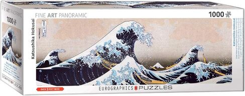 EuroGraphics Great Wave of Kanagawa (Expanding Upon The Works by Katsushika Hokusai) 1000Piece Puzzle, Red in Saudi Arabia
