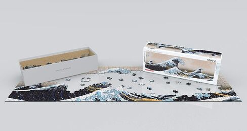 EuroGraphics Great Wave of Kanagawa (Expanding Upon The Works by Katsushika Hokusai) 1000Piece Puzzle, Red in Saudi Arabia