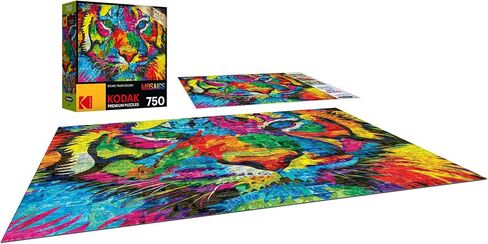 RoseArt - Kodak Premium Mosaics - American Pickup Truck - 750 Piece Jigsaw Puzzle for Adults in Kuwait
