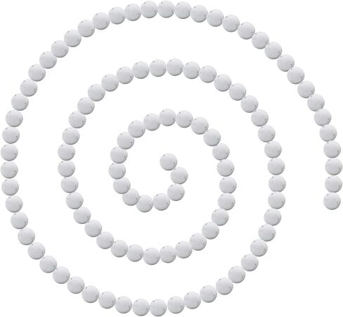 DIYOMR 100Pcs Silicone Beads, Single Color Beads Silicone Round Beads Rubber Craft Beads Bracelet Necklace Beads for Keychain Jewelry Lanyard DIY Crafts Making (12mm,Azure) in Saudi Arabia