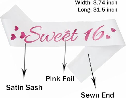 LXYXUUN Sweet 16 وشاحًا أزرق ملكي، وشاح عيد ميلاد من رقائق الفضة لتزيين حفلات عيد الميلاد السادس عشر المضحكة، أفكار هدايا لوشاح فتاة حلوة 16 يومًا in Kuwait