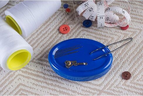 Juvale Magnetic Pin Cushion, Sewing Tools (Blue, 2 Pack) in Saudi Arabia