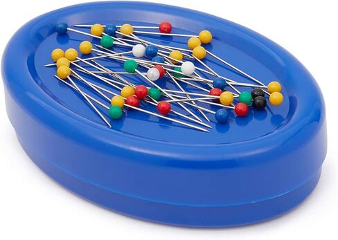 Juvale Magnetic Pin Cushion, Sewing Tools (Blue, 2 Pack) in Saudi Arabia