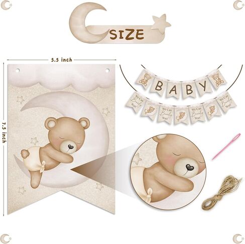 Baby Banner for Teddy Baby Shower in Kuwait