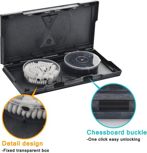 مجموعة ألعاب QuadPro 19x19 Go Board مع لوحة قابلة للطي محمولة جديدة للسفر (12.36 بوصة) وأحجار بلاستيكية مغناطيسية للأطفال والكبار in Kuwait