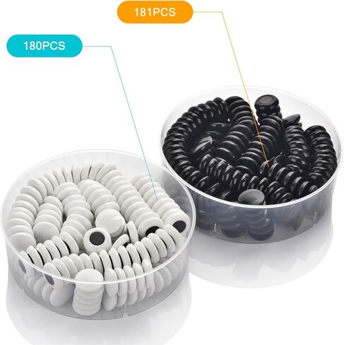 مجموعة ألعاب QuadPro 19x19 Go Board مع لوحة قابلة للطي محمولة جديدة للسفر (12.36 بوصة) وأحجار بلاستيكية مغناطيسية للأطفال والكبار in Kuwait