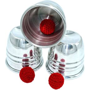 بريليانت ماجيك اكواب وكرات سحرية - اكواب الومنيوم مصقولة بجودة احترافية وكرات محبوكة متضمنة in Kuwait