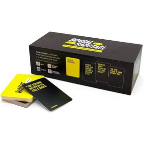 Social Sabotage: An Awkward Party Game by BuzzFeed, Includes 500 Hilariously Awkward Cards To Post On Social Media, For 3 or More Players in Saudi Arabia