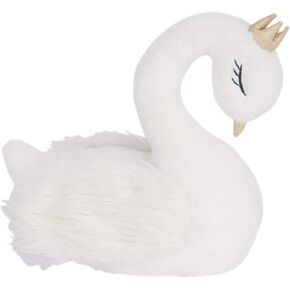 Lambs & Ivy Signature Swan Princess Plush White Stuffed Animal Toy - Princess