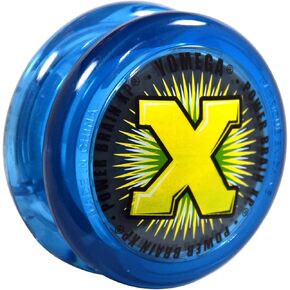 Yomega Power Brain XP yoyo - يويو احترافي مع مفتاح ذكي يمكّن اللاعبين من الاختيار بين أنماط اللعب اليدوية والإرجاع التلقائي. + سلسلتين إضافيتين وضمان لمدة 3 أشهر (أرجواني)
