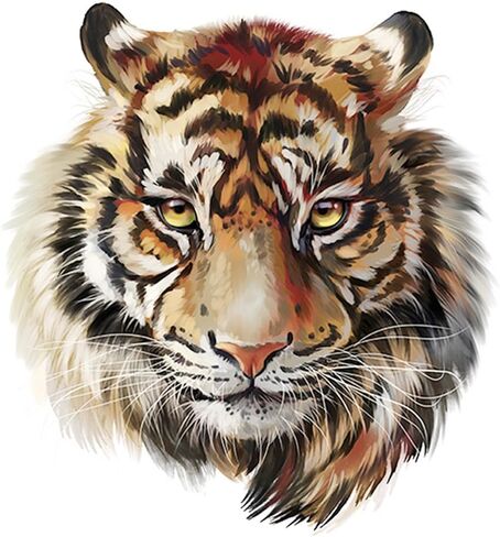 الذئب الحديد على رقعة جميلة الذئب يزين الألوان المائية الشعبية نمط مخصص نقل الحرارة ملصق الفينيل مع درجة -A ملصقات نقل حرارية مقاومة للماء وقابلة للغسل ل DIY تي شيرت فساتين جاكيت in Kuwait