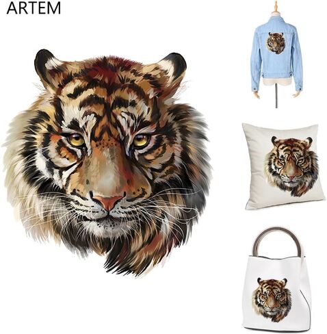 الذئب الحديد على رقعة جميلة الذئب يزين الألوان المائية الشعبية نمط مخصص نقل الحرارة ملصق الفينيل مع درجة -A ملصقات نقل حرارية مقاومة للماء وقابلة للغسل ل DIY تي شيرت فساتين جاكيت in Kuwait