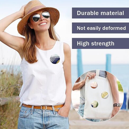 110 قطعة من لوازم صنع الأزرار الفارغة لالة صنع الازرار، اجزاء زر دبوس شارة دائرية، 58 ملم 44 ملم دبوس غطاء خلفي مع غشاء شفاف، لمستلزمات الحرف اليدوية (فضي، ابيض) in Kuwait