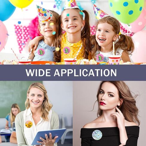 110 قطعة من لوازم صنع الأزرار الفارغة لالة صنع الازرار، اجزاء زر دبوس شارة دائرية، 58 ملم 44 ملم دبوس غطاء خلفي مع غشاء شفاف، لمستلزمات الحرف اليدوية (فضي، ابيض) in Kuwait