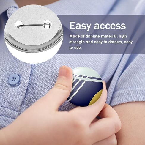 110 قطعة من لوازم صنع الأزرار الفارغة لالة صنع الازرار، اجزاء زر دبوس شارة دائرية، 58 ملم 44 ملم دبوس غطاء خلفي مع غشاء شفاف، لمستلزمات الحرف اليدوية (فضي، ابيض) in Kuwait