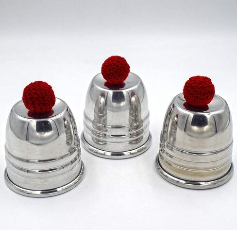 بريليانت ماجيك اكواب وكرات سحرية - اكواب الومنيوم مصقولة بجودة احترافية وكرات محبوكة متضمنة in Kuwait