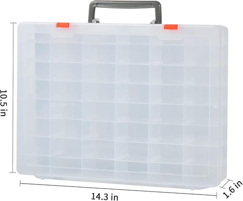 حافظة متوافقة مع سلسلة ديزني دوربلز مالتي بيك 7 8 6 5، مجموعة العاب صغيرة قابلة للتجميع لشخصيات اميرات ديزني، حامل منظم عرض العاب الاطفال (صندوق فقط) - شفاف in Kuwait