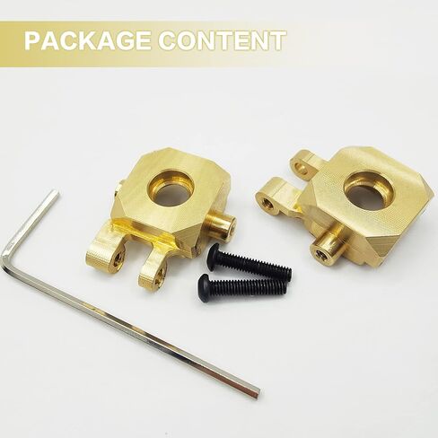 مفاصل توجيه نحاسية شديدة التحمل من رافلوت، ملحقات ترقية مفصل التوجيه لسيارة كرولر ار اكس 4 ام بمقياس 1/18 in Kuwait