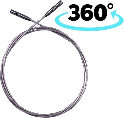 ChiaoGoo Twist Swiv360 Swivel Cable Small 8-inch (20cm) Fits US 2, 3, 4, 5, 6, 7, 8 Interchangeable Knitting Needle Tips, Bundle with 1 Tightening Key & 1 Artsiga Crafts Stitch Holder 7708-S in Saudi Arabia