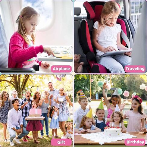 wernnsai ملصقات نقطية فن حرفة للأطفال من سن 4 إلى 8 سنوات - مجموعة أنشطة فنية لملصقات نقطية 8 موضوع يونيكورن مع ملصقات لا فوضى، مجموعات حرفية رسم خالية من الفوضى للأطفال الصغار الفتيات تعلم ما قبل المدرسة in Kuwait