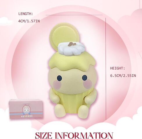 صندوق مكفوفين من كيداو، مجسمات لطيفة لتزيين سطح المكتب، مجسمات شخصيات لطيفة قابلة للتجميع بتصميم عشوائي، صندوق غامض، هدية ابداعية للكريسماس واعياد الميلاد والعطلات، 8 قطع in Kuwait