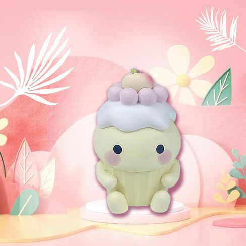 صندوق مكفوفين من كيداو، مجسمات لطيفة لتزيين سطح المكتب، مجسمات شخصيات لطيفة قابلة للتجميع بتصميم عشوائي، صندوق غامض، هدية ابداعية للكريسماس واعياد الميلاد والعطلات، 8 قطع in Kuwait