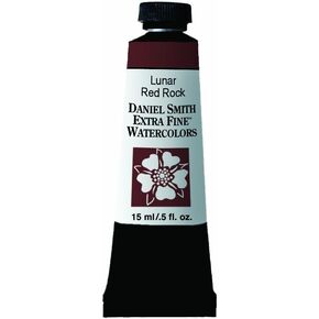 Daniel Smith Extra Fine Watercolor Paint, 15ml Tube, Lunar Red Rock, 284600141, 0.5 Fl Oz (Pack of 1)